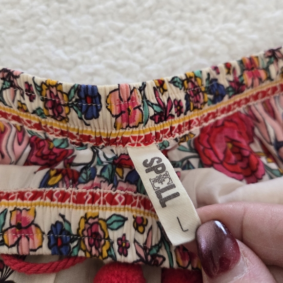 Spell NWT Hotel Paradiso Skirt Set SZ L ❤️🦄 - Picture 9 of 16